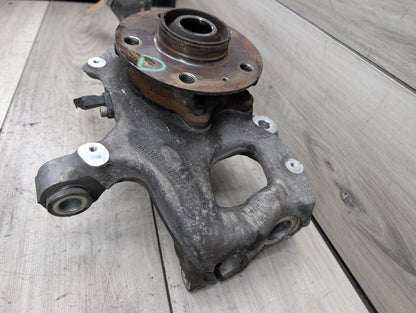 2009 - 2017 Audi Q5 8R Front Left Driver Spindle Knuckle w/ Bearing 4G0407241C EA888