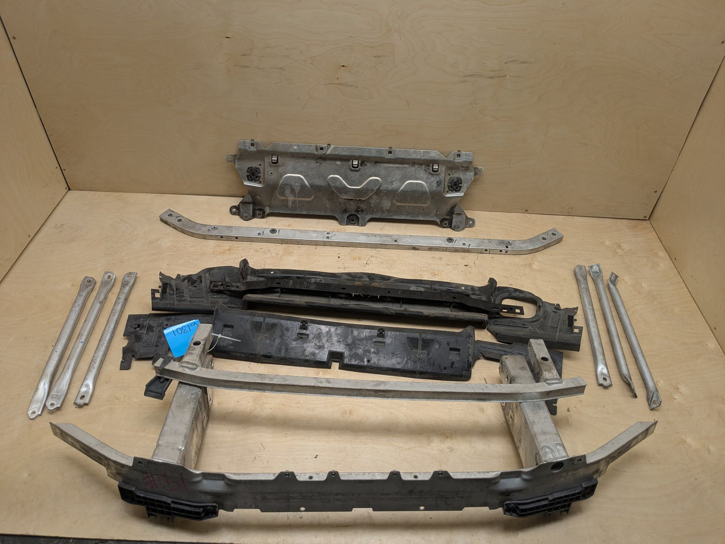 18-24 OEM BMW G01 G02 X3 X4 Front Reinforcement Clip Frame Radiator Support