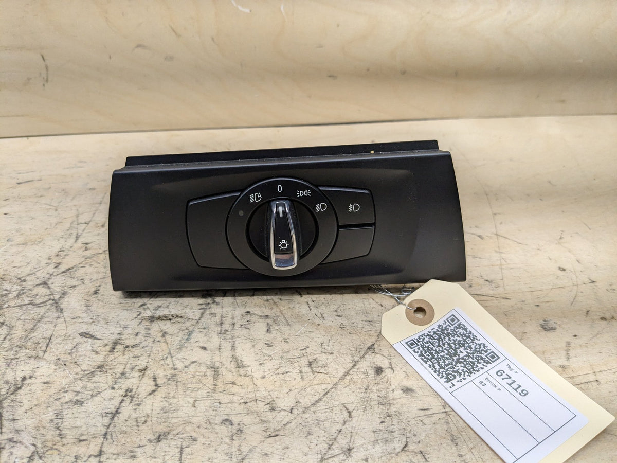 07-13 OEM BMW E92 E93 328 335 Headlight Switch Control Panel Light Module