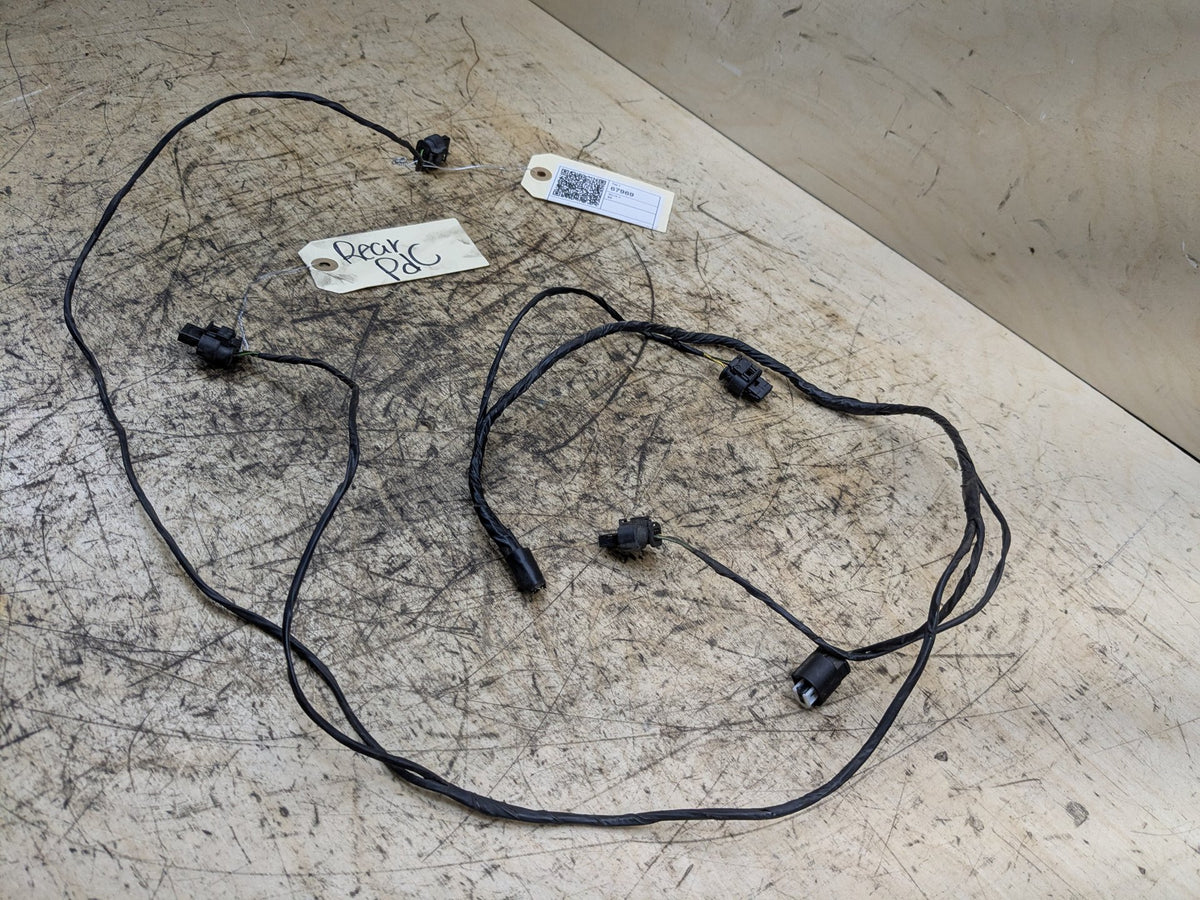 2008-2013 BMW 135i E88 Rear Bumper PDC Sensor Wiring Harness 9182571 OEM