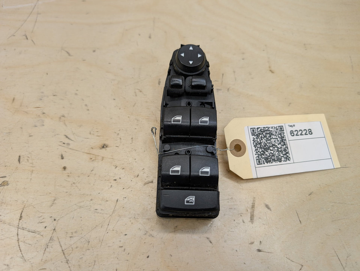 OEM BMW F06 F10 F25 F30 F80 Front Left Driver Main Master Power Window Switch