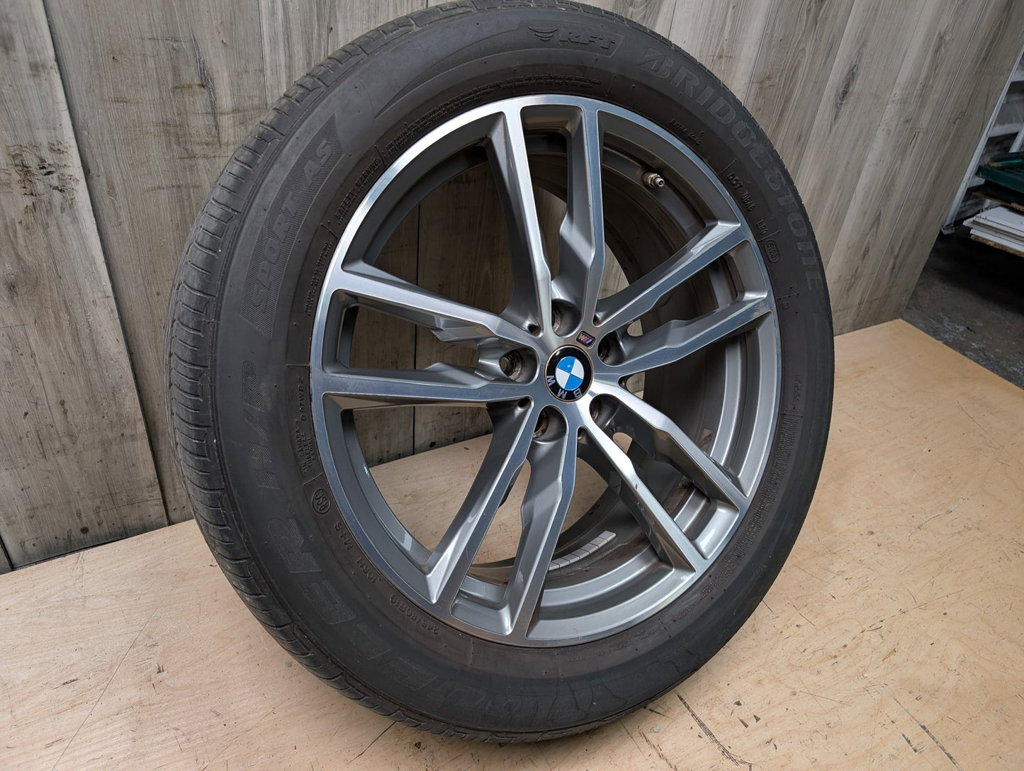OEM BMW G01 G02 X3 X4 Wheel Rim 19x7.5 ET32 LM Rad Doppelspeiche Style 698M