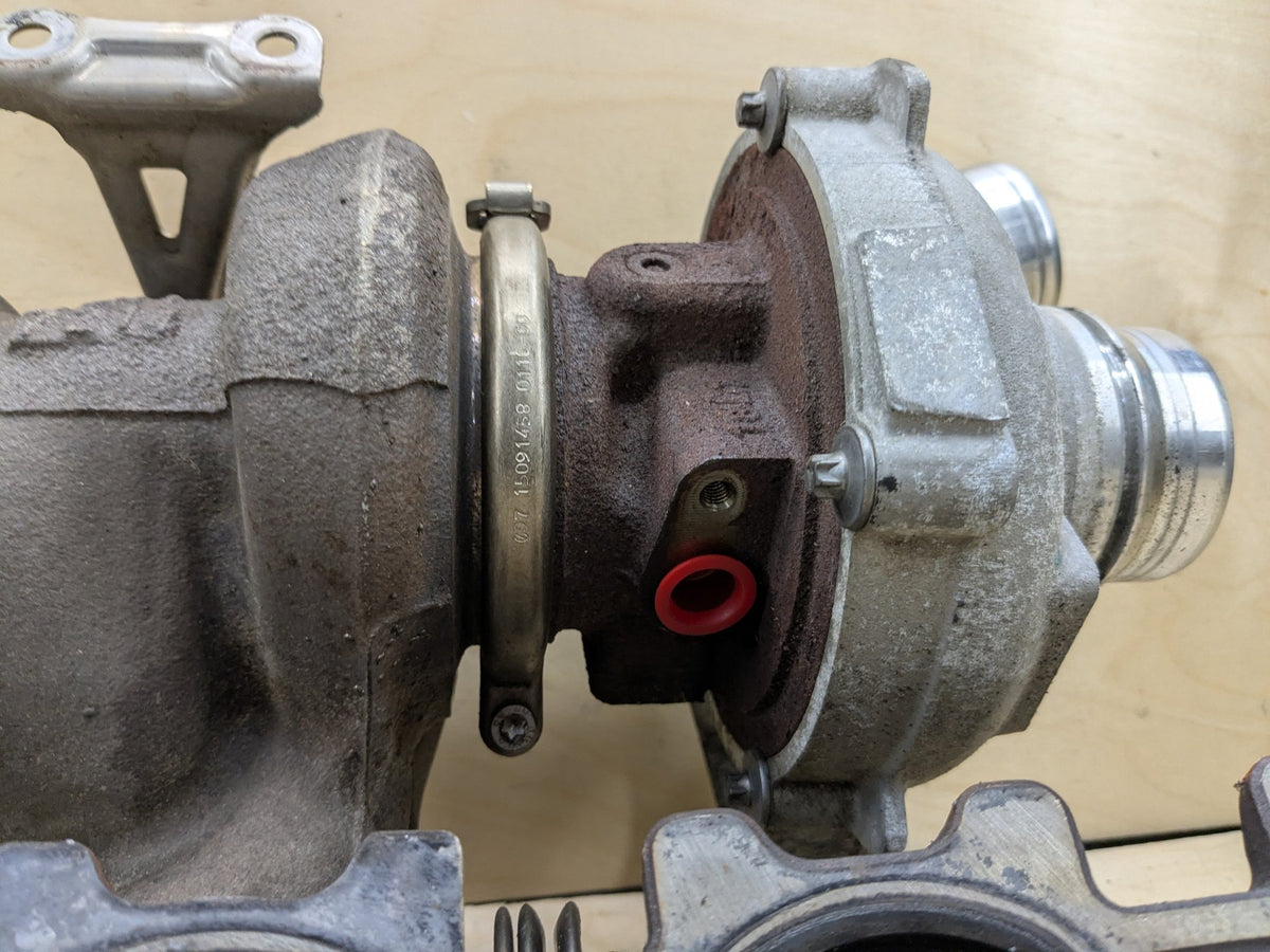 16-19 OEM BMW F30 F32 G30 G12 340 440 B58 Turbo Charger w/ Manifold B58 EWG