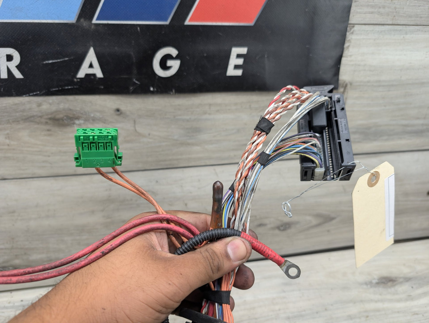 2007-2013 BMW E93 335i N54B30O0 Engine Motor Wiring Wire Harness 7543924