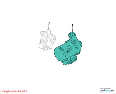 OEM BMW E70 E82 E84 E88 E90 E92 E93 Engine N51 N52 Auxiliary Electric Water Pump