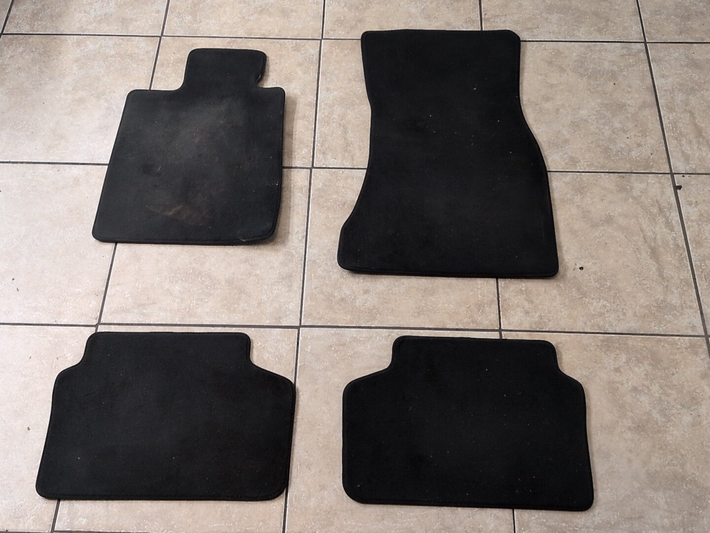 2016-2022 BMW 750i G12 Front Rear Left Right All Weather Mat Carpet Floor Mats SET 7427853 OEM