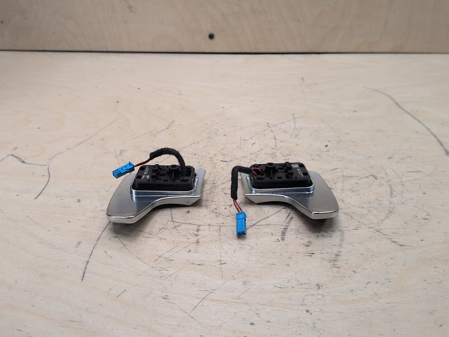 2016-2022 BMW 750i G12 Left Right Steering Wheel Paddle Shifter SET 9372496