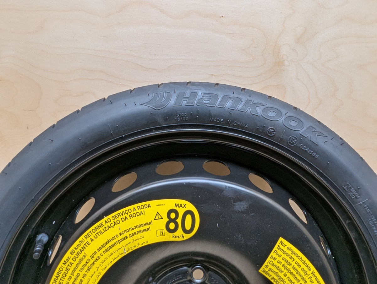 2018-2023 Audi S4 B9 Emergency Spare Wheel Rim Tire 19x4 ET22 8W1601027B