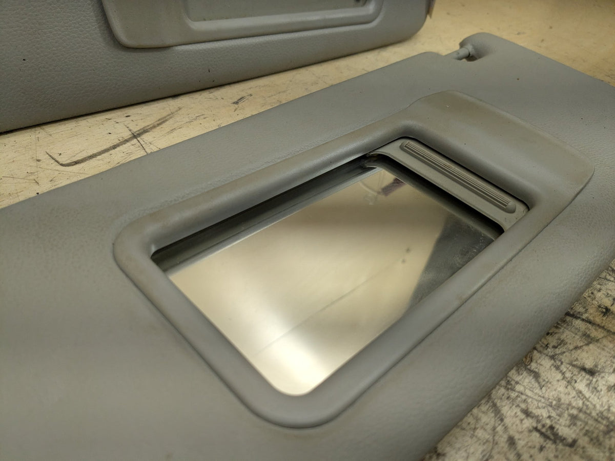 2007-2013 BMW 328i E92 Front Left Right Sun Visor SET 7252083 OEM
