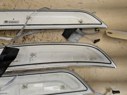 2016-2019 BMW 750i G12 Scuff Plate Door Sill SET 7369888 OEM