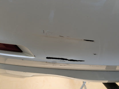 2012-2018 BMW 320i F30 Rear Bumper Cover White 300 Alpine