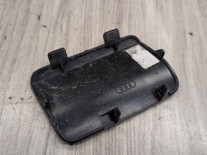 2015-2018 Audi Q3 8U Rear Left Right Bumper Tow Hook Insert Covers SET 8U0807442A OEM