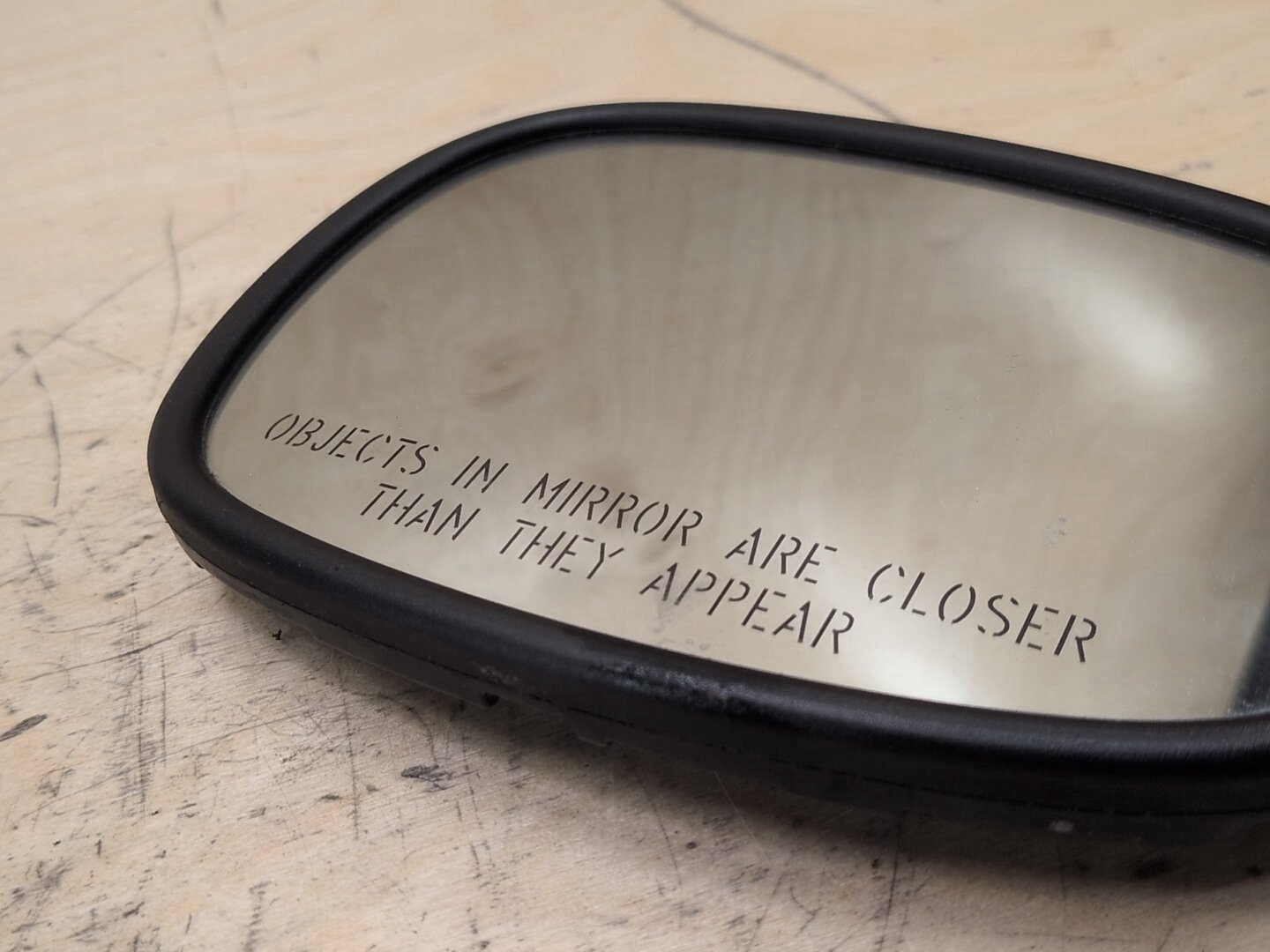 2006-2011 BMW 328i E90 Front Right Passenger Side Mirror Glass 4222400