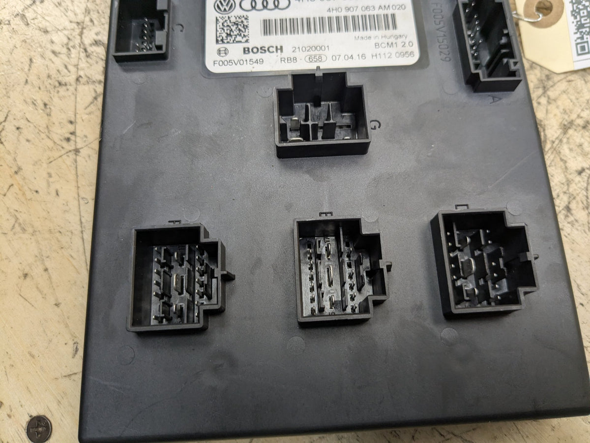 2012-2018 Audi A6 C7 BCM Body Control Module 4H0907063DM OEM