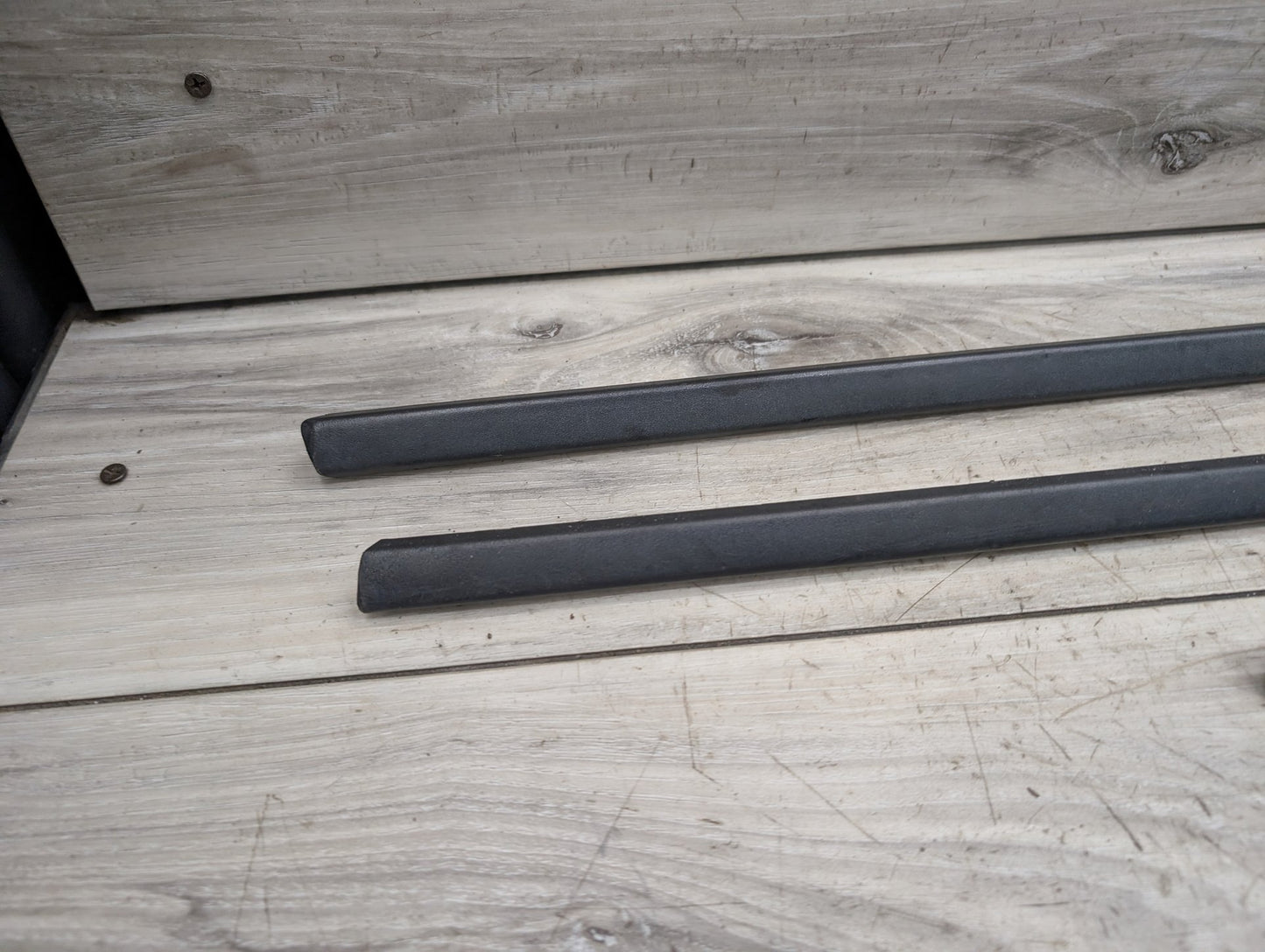 07-13 BMW X5 E70 Front Rear Left Right Exterior Door Trim Molding SET 7158533