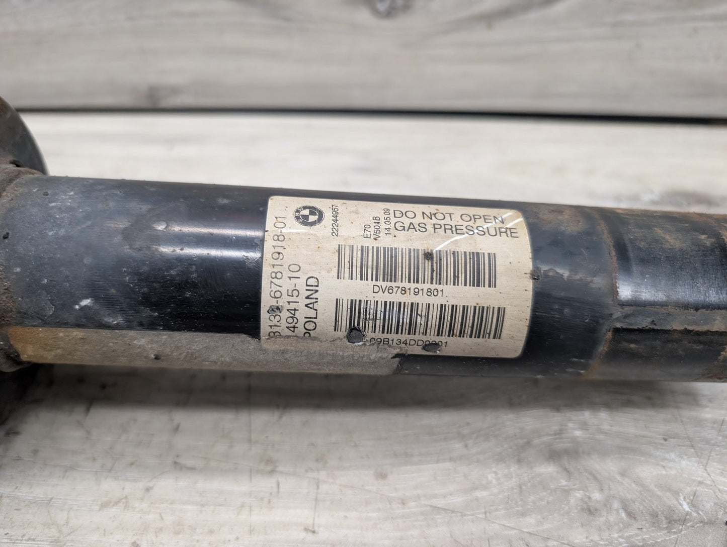 2007 - 2013 BMW X5 E70 Front Left Right Spring Strut Shock Absorbers SET 6781918 N62B48B