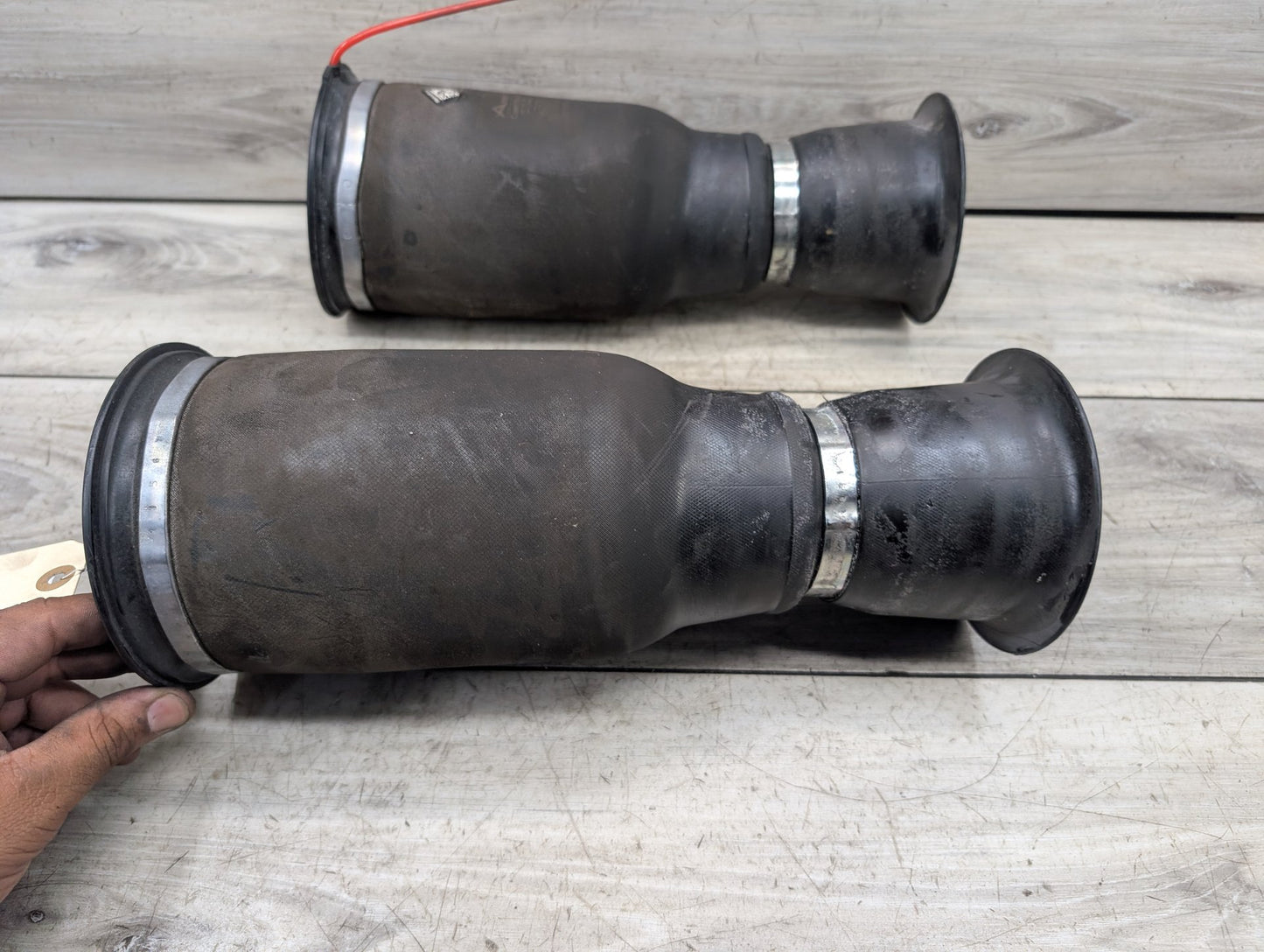 15-18 OEM BMW F85 F86 X5M X6M Rear Left Right Air Suspension Pneumatic Springs