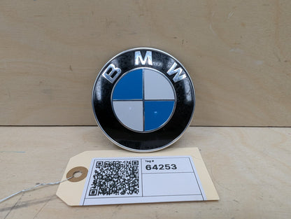 OEM BMW E82 E92 F02 F10 F22 F30 F44 F82 Rear Trunk Lid Round Emblem Logo 82MM