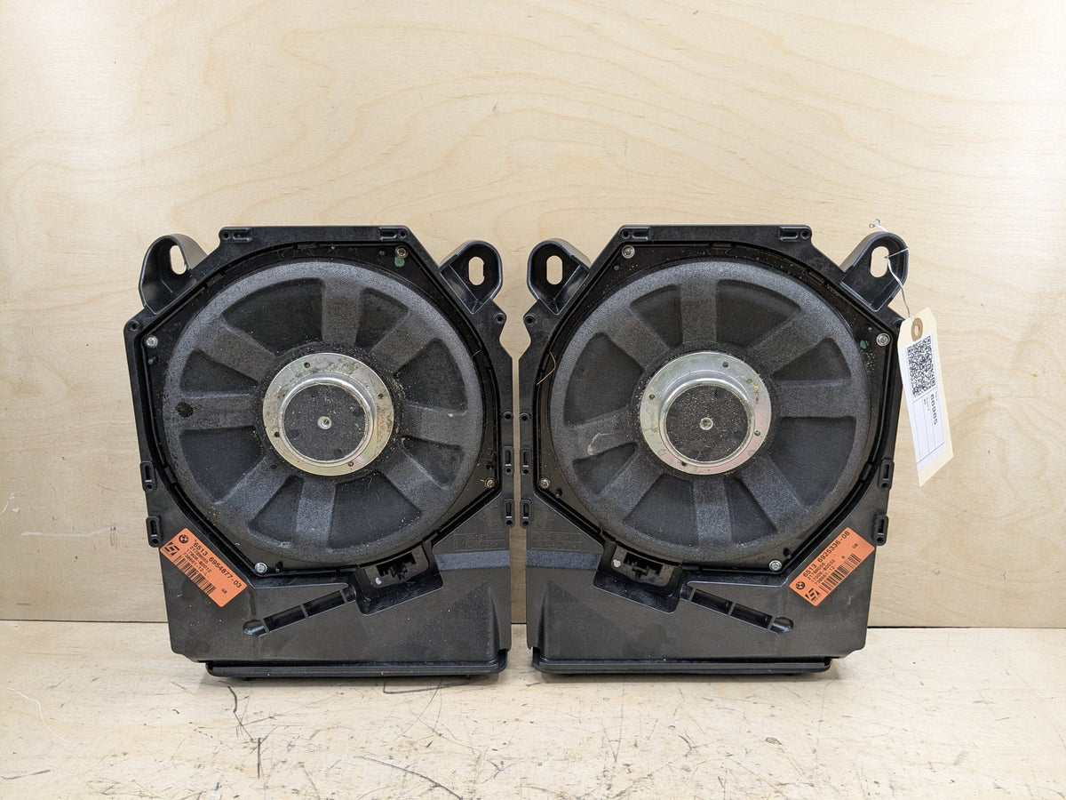 2007-2013 BMW 335i E92 Left Right Seat Speaker Subwoofer SET 6925336 OEM