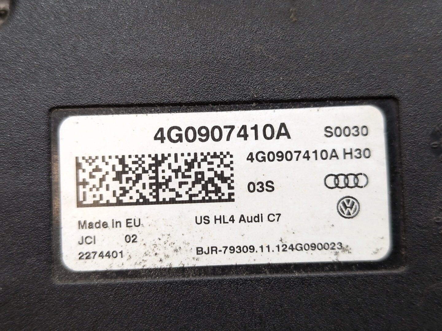 2008 - 2017 Audi S5 8T BCM Body Control Module 4G0907410A
