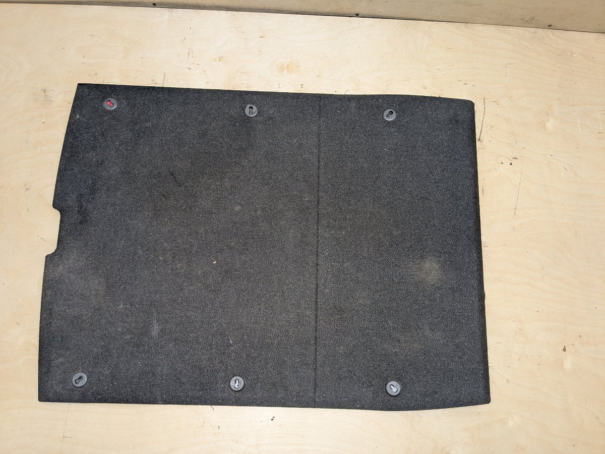 12-18 OEM BMW F30 F80 M3 Sedan Rear Trunk Floor Mat Carpet Cargo Cover Black
