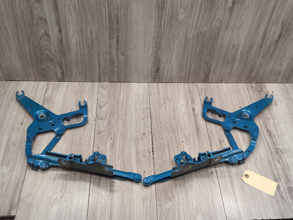 OEM BMW F15 F16 F85 X5 X6 Left Right Hood Hinge Support Bracket Brace SET