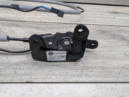 2014-2018 BMW X5 F15 Lower Liftgate Tailgate Lock Latch Actuator SET 7351058
