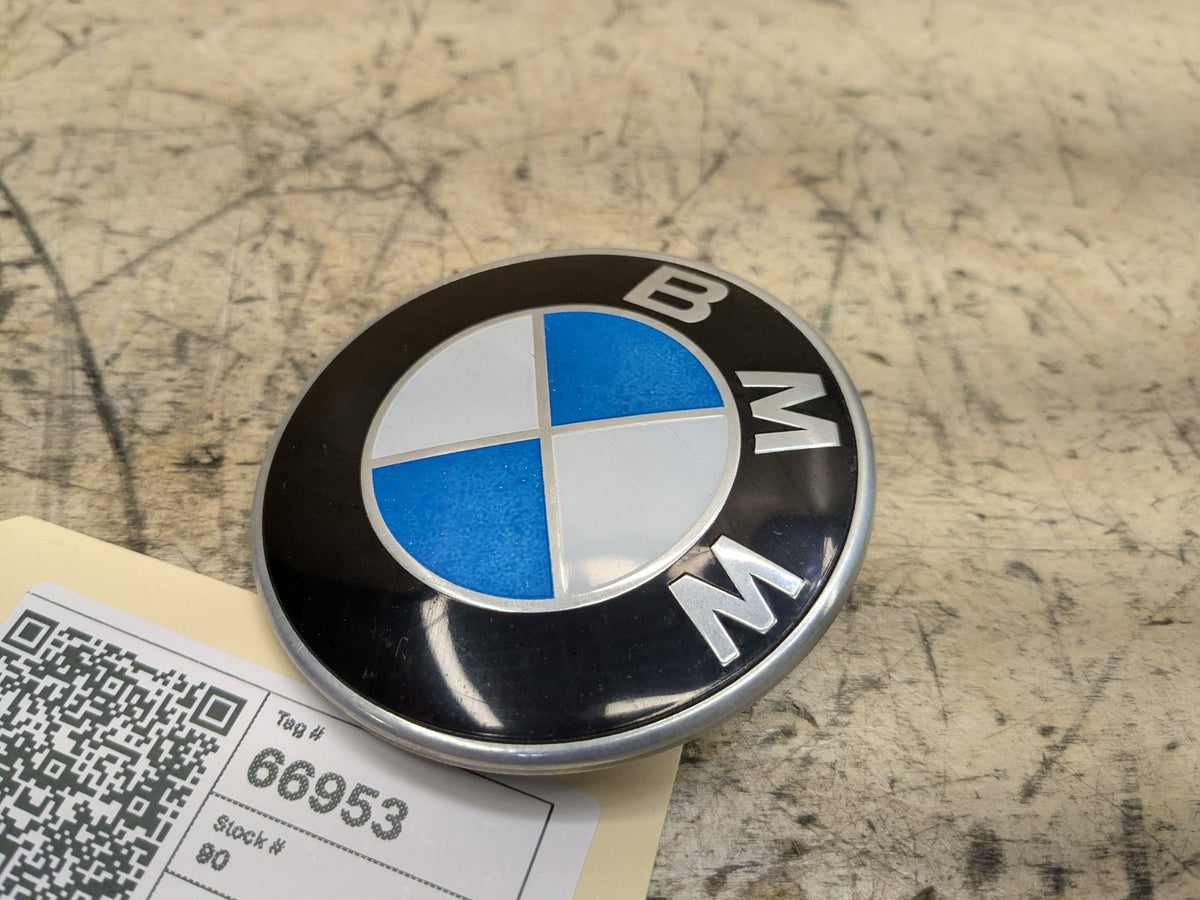 OEM BMW E82 E92 F02 F10 F22 F30 F44 F82 Rear Trunk Lid Round Emblem Logo 82MM