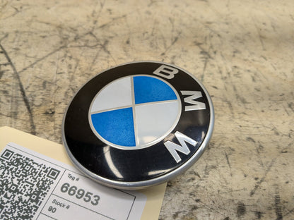 OEM BMW E82 E92 F02 F10 F22 F30 F44 F82 Rear Trunk Lid Round Emblem Logo 82MM