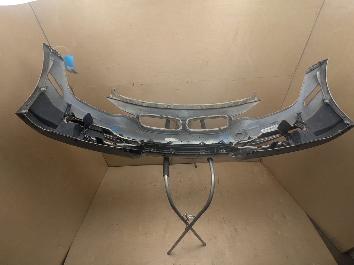 2012-2018 BMW 328i F30 Front Bumper Cover w/ lower Grilles White A96