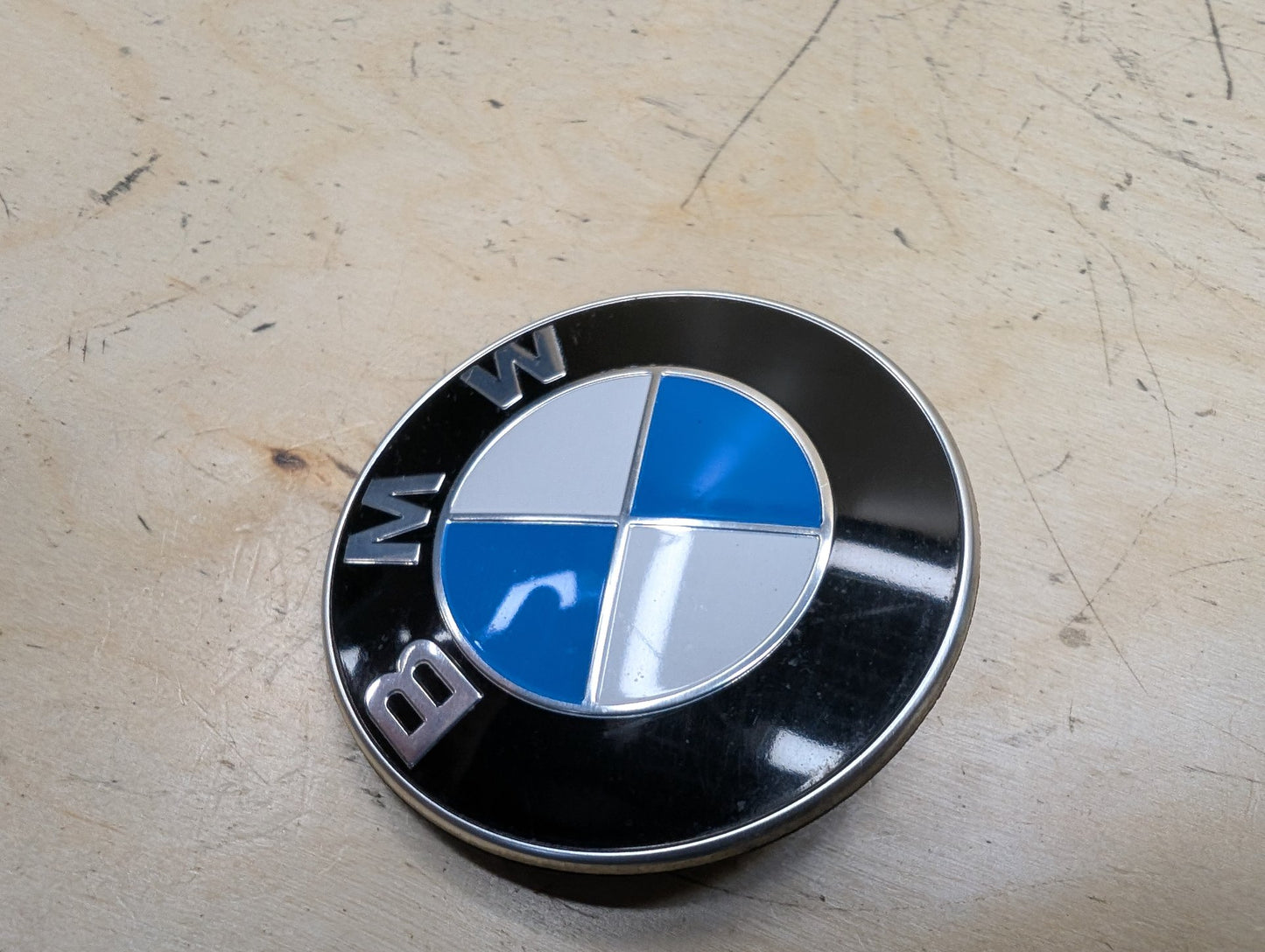 OEM BMW E90 F02 F22 F30 F32 F36 F80 F87 M3 M4 Rear Trunk Lid Round Emblem 74mm