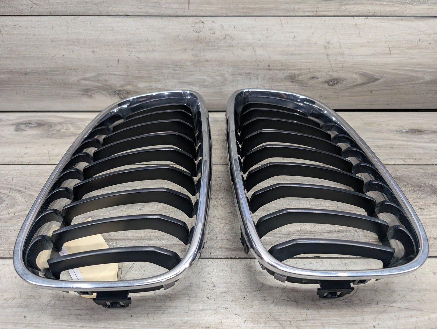 2014 - 2019 BMW 340 F34 Front Left Right Upper Bumper Cover Kidney Grilles SET 7294804 B58B30M0