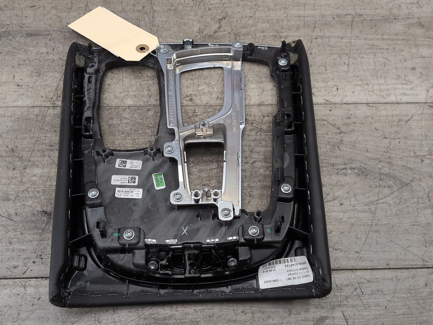 2016 - 2022 BMW 750i G12 Center Console Trim 9330615 N63B44O2