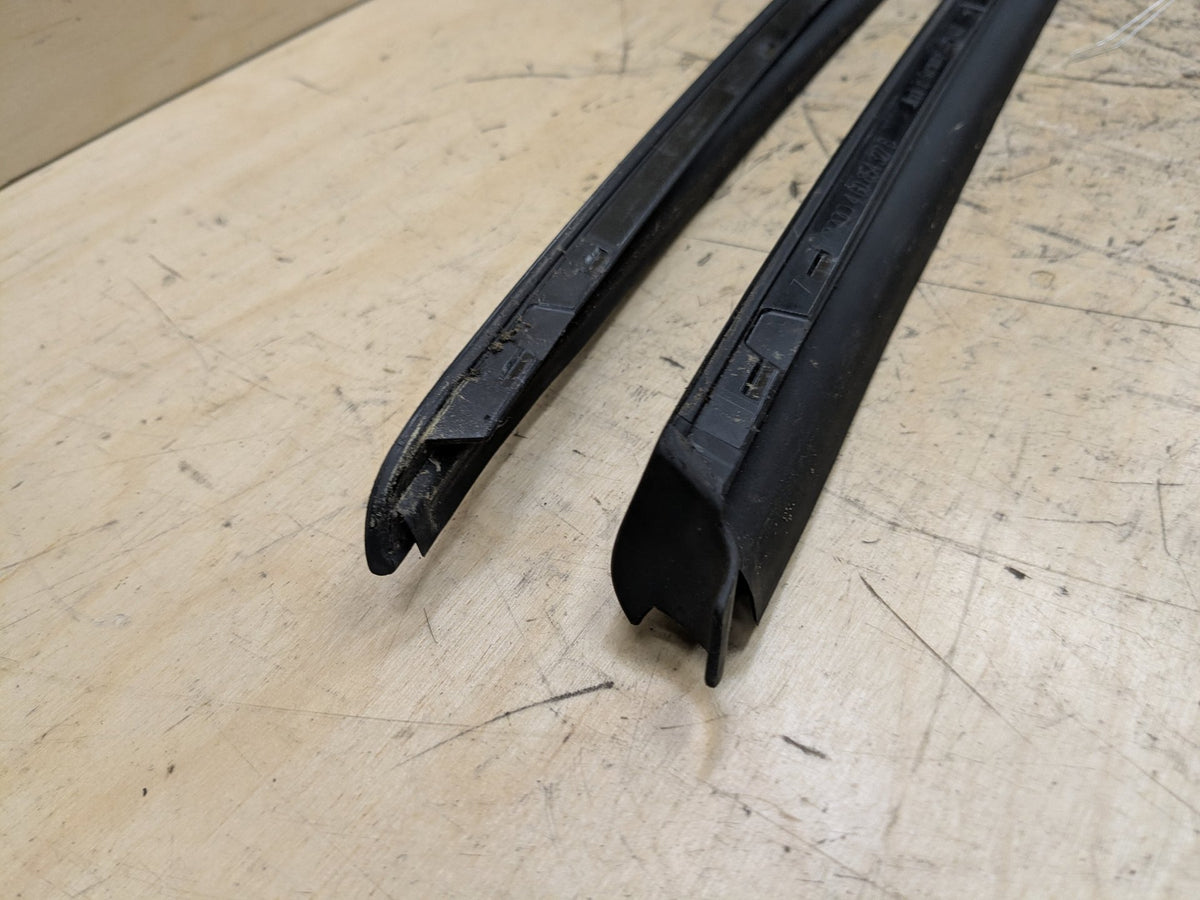 2012-2018 Audi A6 C7 Windshield Drip Trim Molding SET 4G0854326B OEM