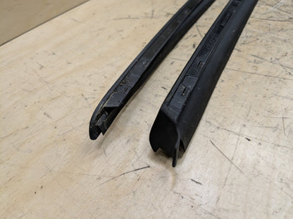 2012-2018 Audi A6 C7 Windshield Drip Trim Molding SET 4G0854326B OEM
