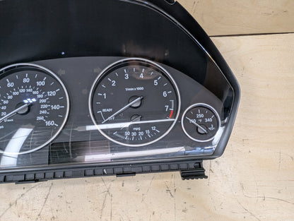 2012-2018 BMW 320i F30 Instrument Speedometer Guage Cluster 9232894