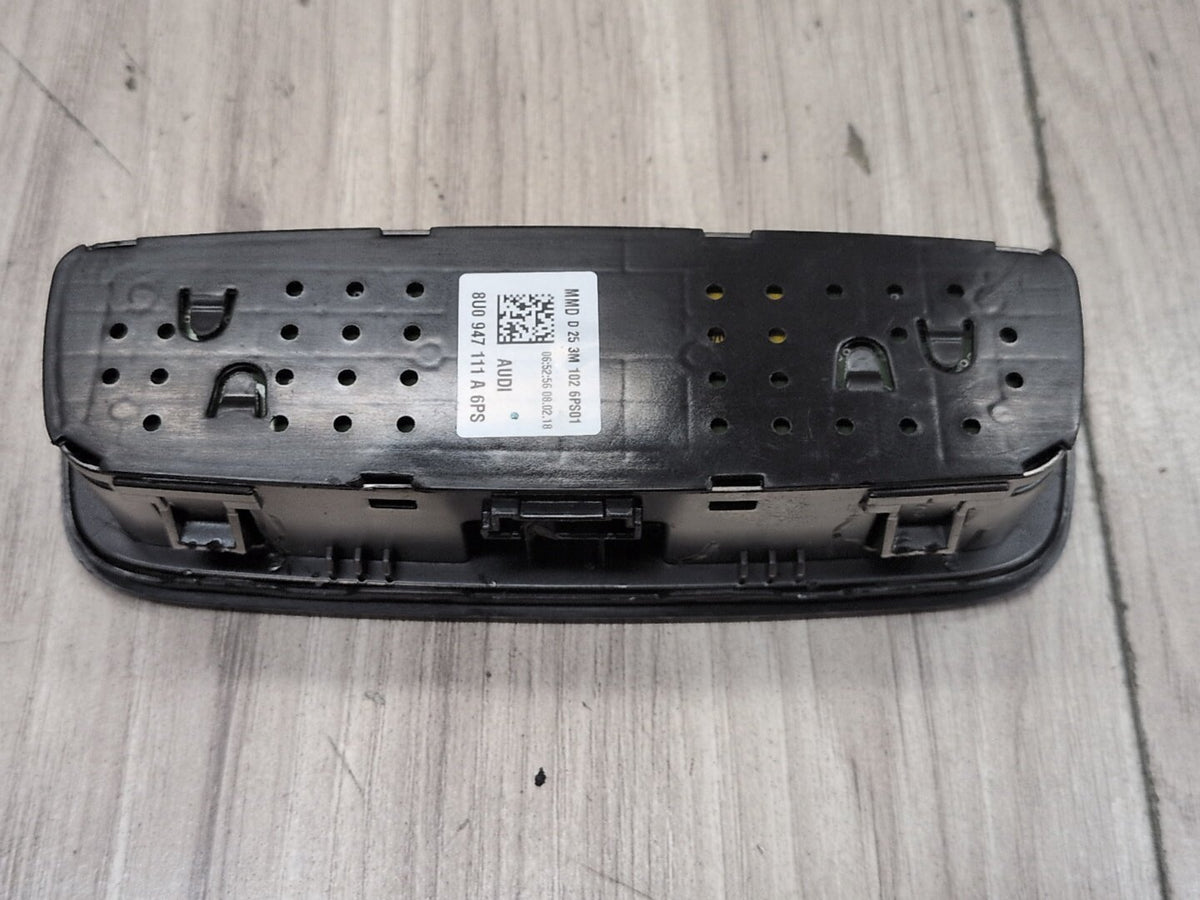 15-18 OEM Audi A3 Q3 S3 Rear Overhead Dome Light Switch Module 8U0947111