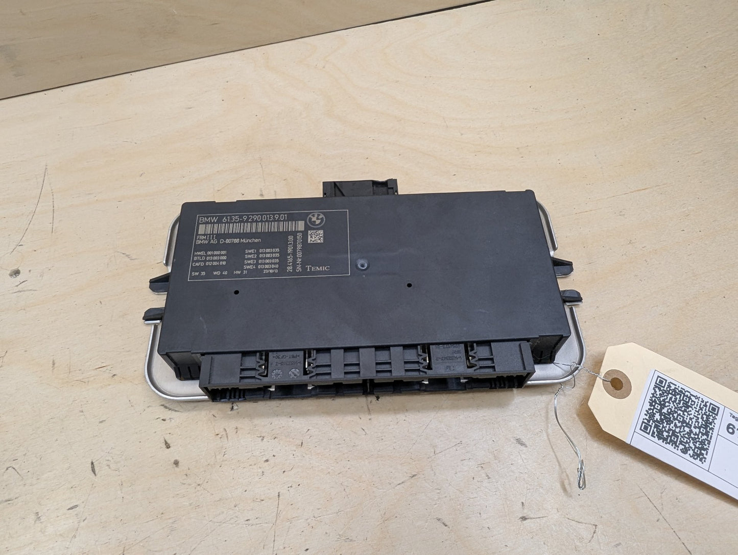 2011-2016 BMW X3 F25 FRM Headlight Footwell Module 9290013