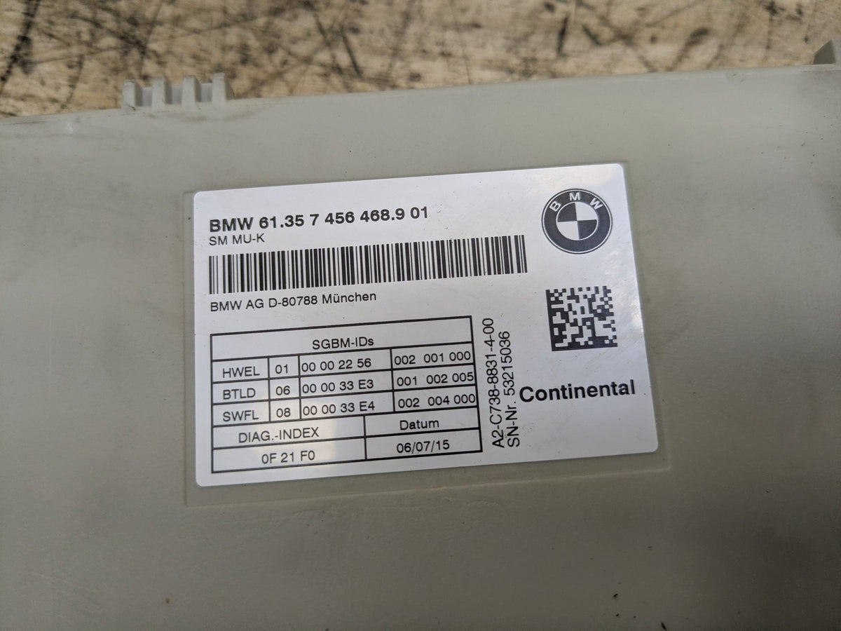 16-19 OEM BMW G11 G12 740 750 B7 Left Driver or Right Passenger Seat Module