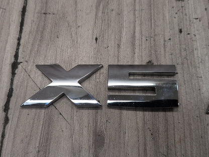 2015-2018 BMW X5 F85 Liftgate Trunk Lid Badge/ Letters 8057980 set of 3 OEM