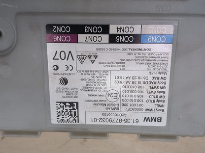 2018-2024 BMW X3 G01 Bdc Body Domain Fem Control Module w/ Key 8779032 OEM