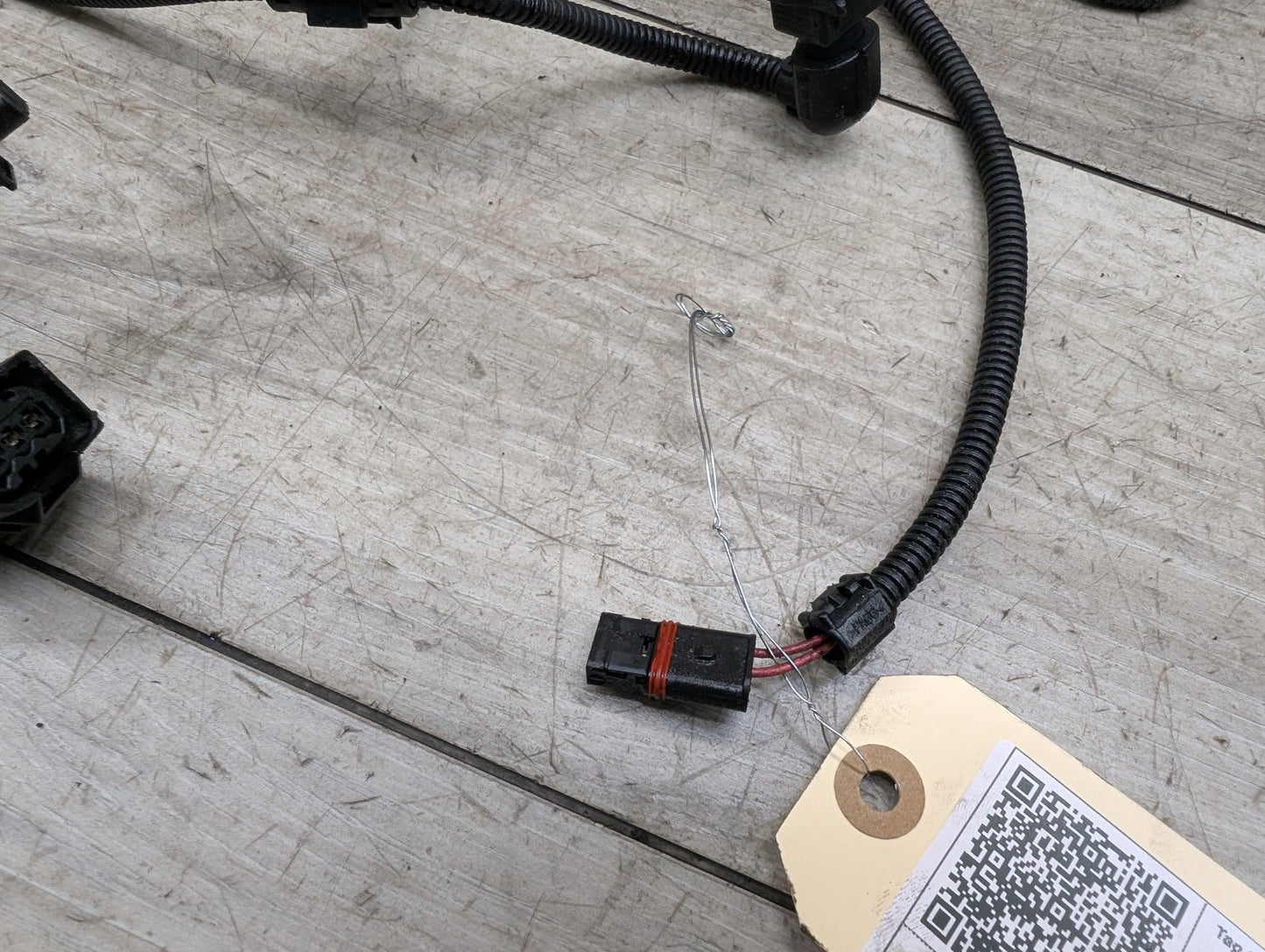 2011-2016 BMW F10 535i N55B30M0 Engine Motor Wiring Wire Harness 7602816