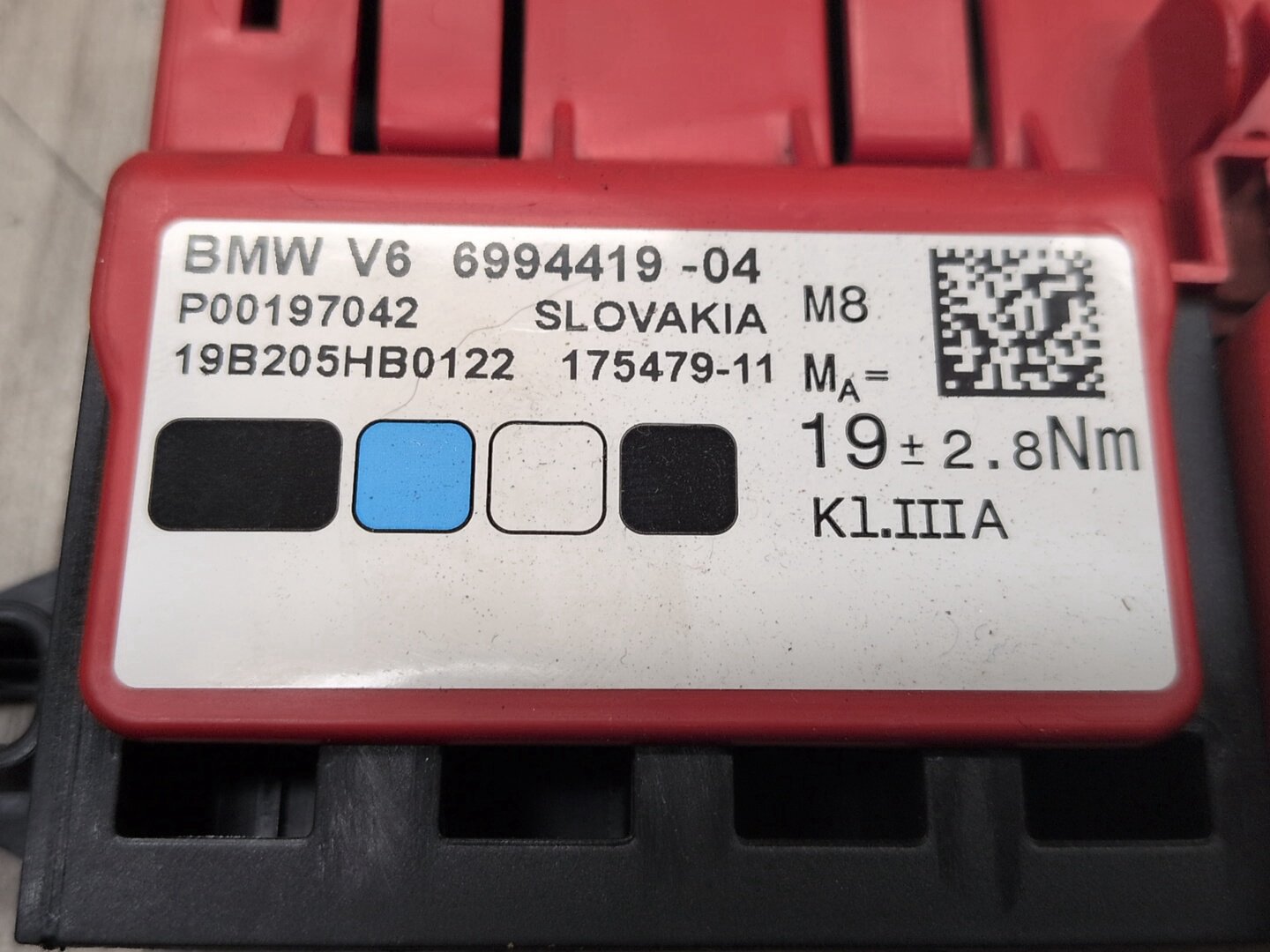 OEM BMW G20 G80 M3 Battery Power Distribution Terminal Junction Fuse Box