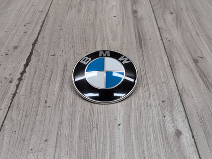 OEM BMW E82 E92 F02 F10 F22 F30 F44 F82 Rear Trunk Lid Round Emblem Logo 82MM