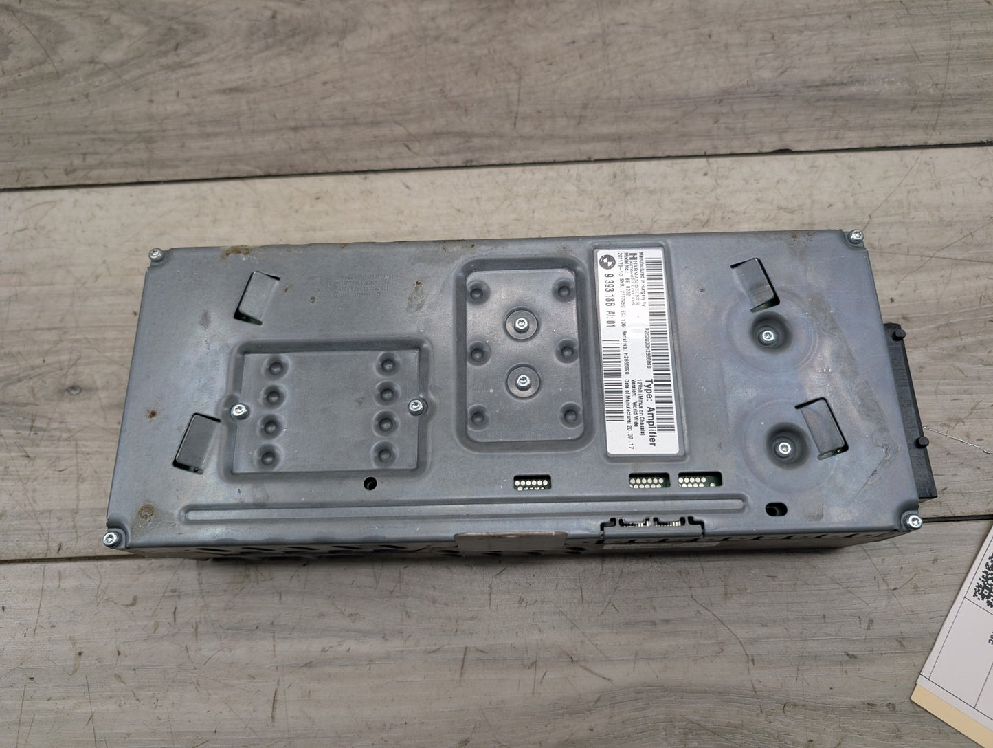 2014 - 2019 BMW 340 F34 Stereo Audio Amp Amplifier 9393186 B58B30M0