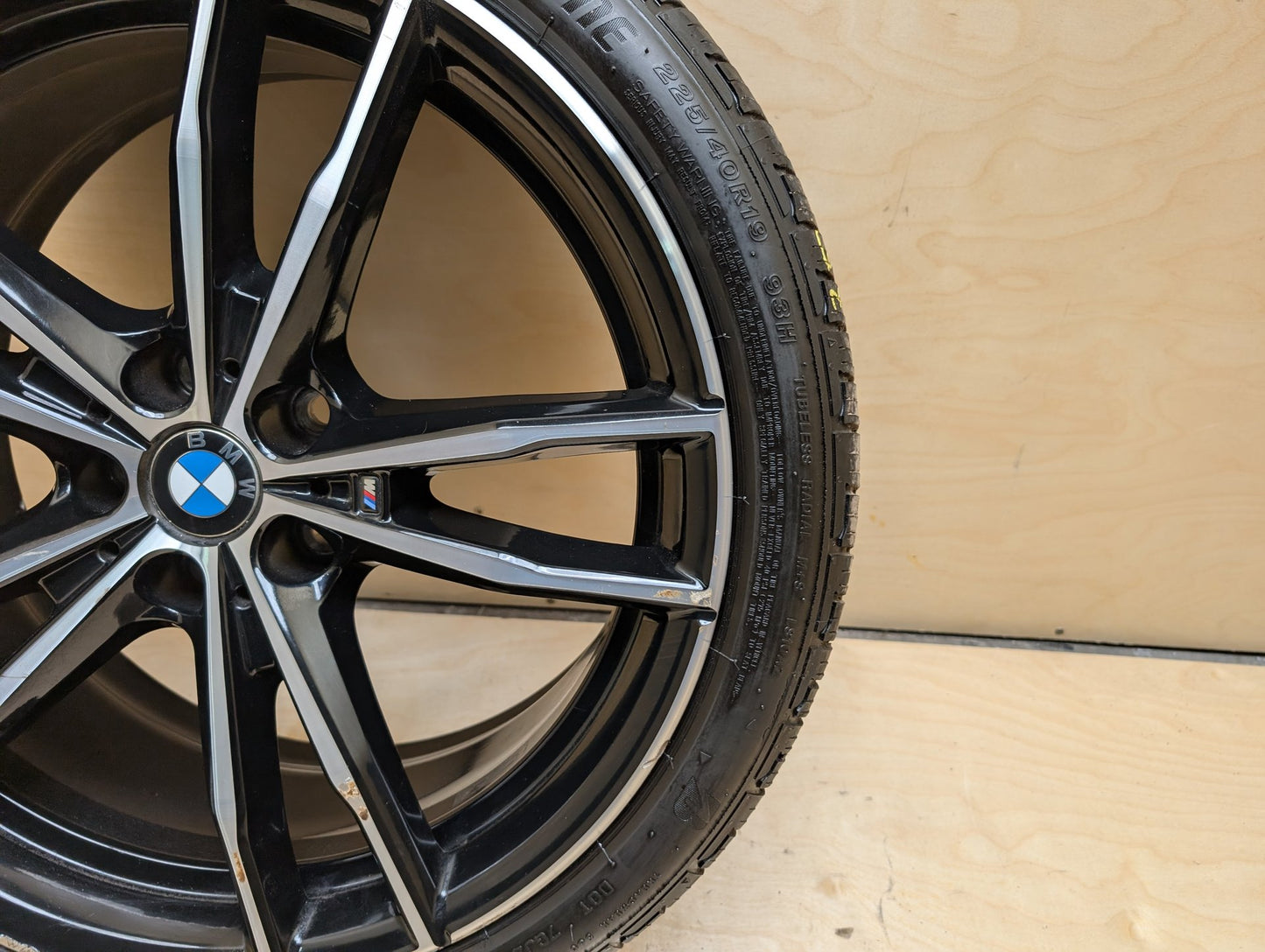 OEM BMW G20 G22 G23 G26 M340 M440 Rim Wheel 19x8" ET:27 Double Spoke Style 791M