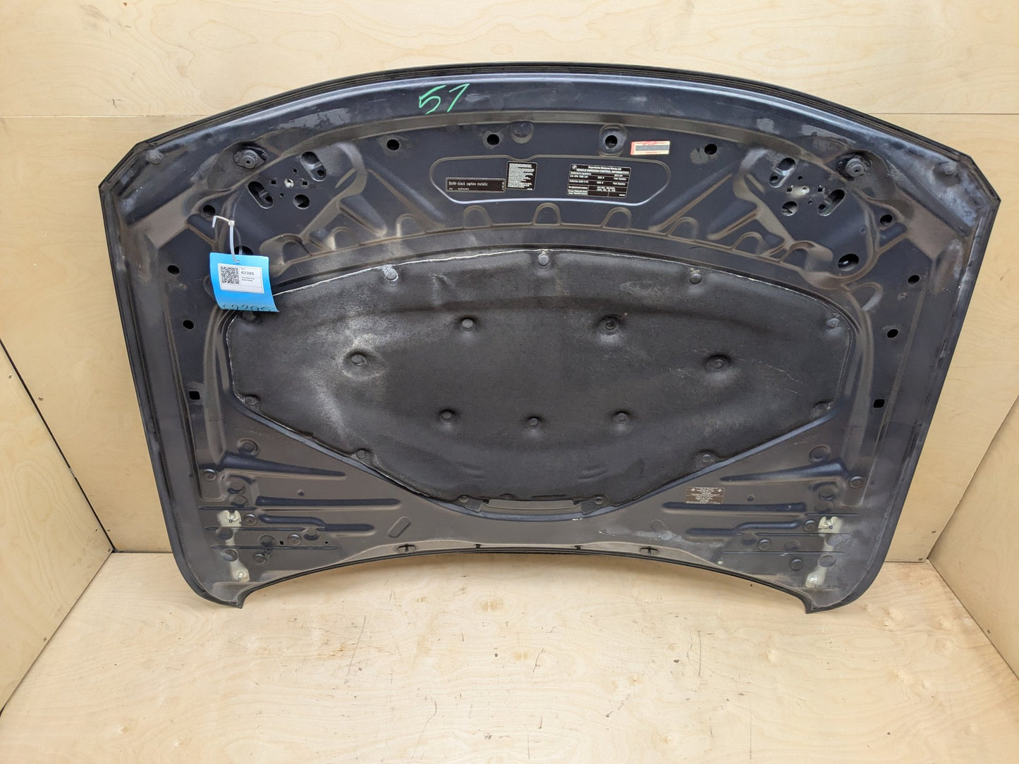 BMW F30 F31 F32 F33 F36 328 330 335 435 440 Hood Panel Bonnet Shell Black 475