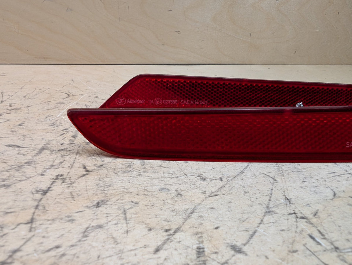 2016-2019 BMW 740i G12 Rear Left Right Bumper Reflectors SET 8063198 OEM