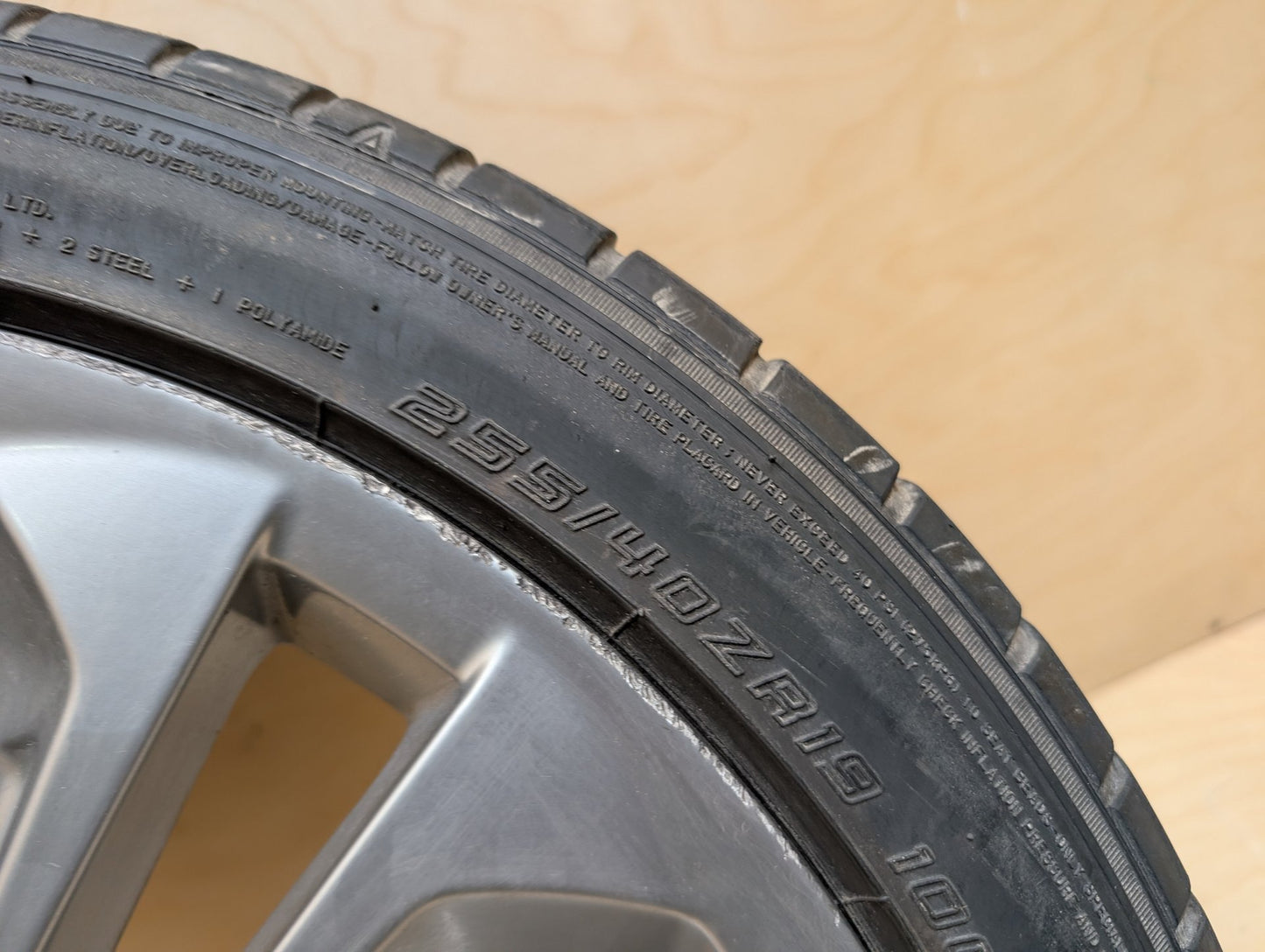 15-18 OEM Audi Q3 Wheel Rim 19x8.5 ET36 Alloy Double Spoke 8U0601025AD