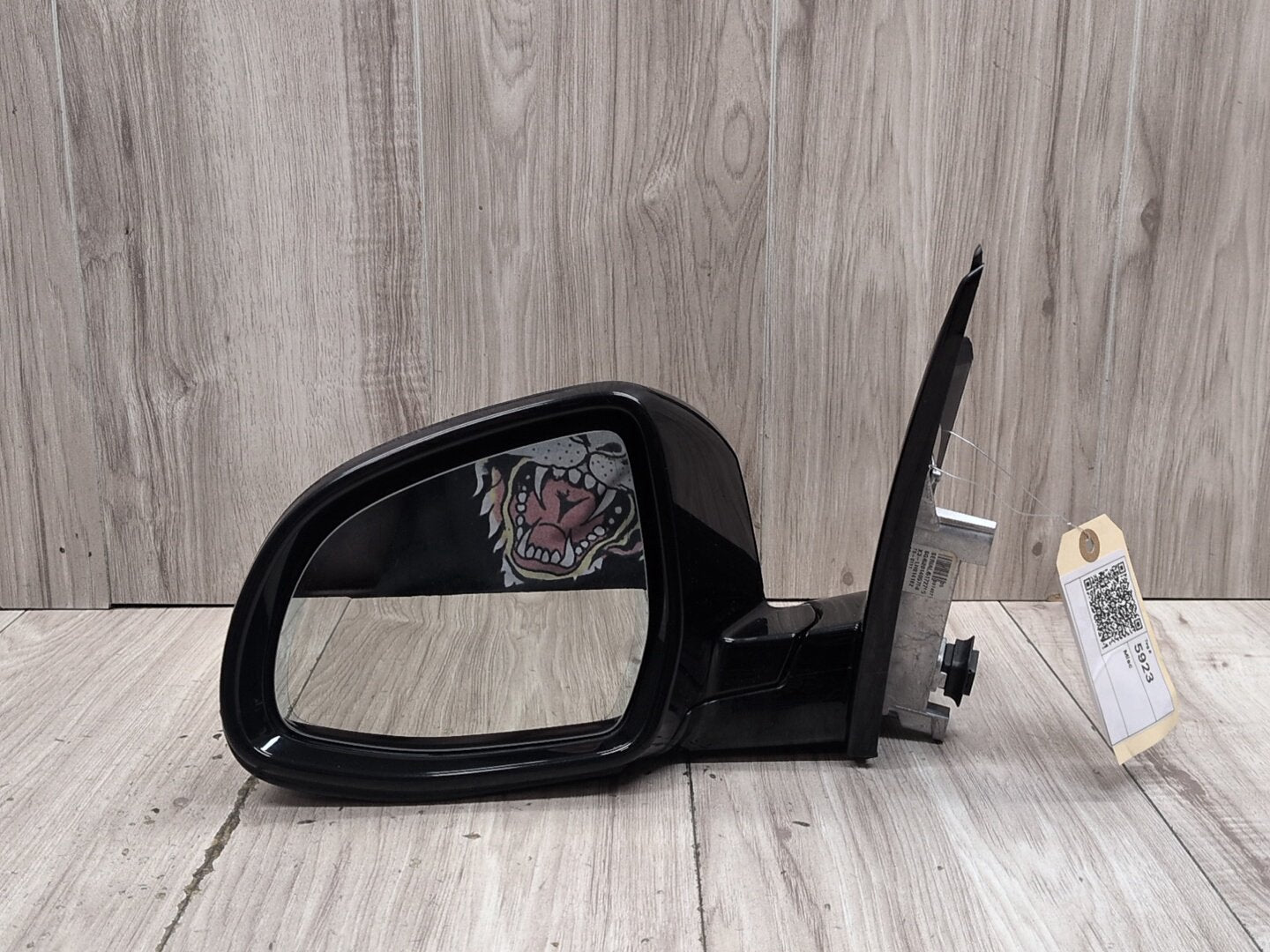 18-24 OEM BMW G01 X3 Left Driver Side Mirror Heated Memory Auto Dip SHADOW GLOSS